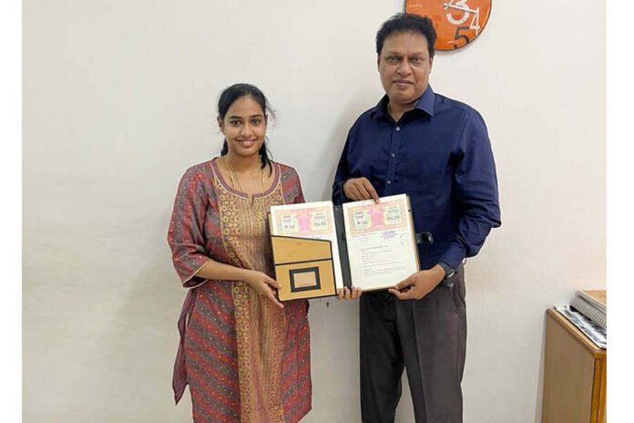 Founder of Startup Culture,Siva Raghavi Saravana Kumar,Startup Culture, Dr. Ramachandran ,GRD Institutions,Green Track
