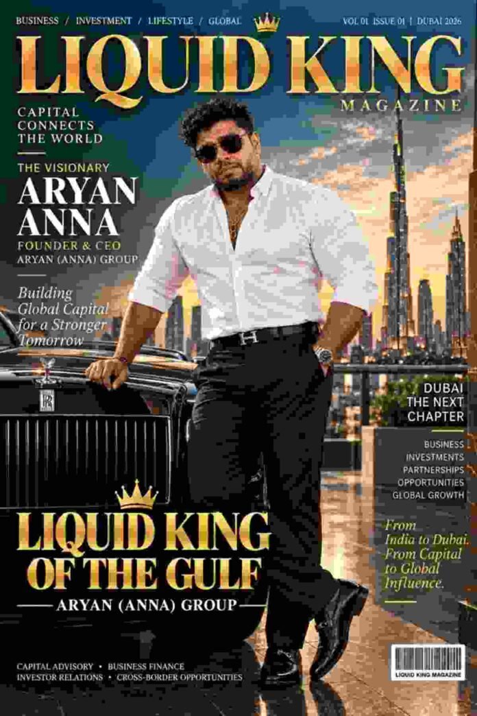 Liquid King Aryan Anna Group financial services expansion across Kuwait, Saudi Arabia, and Qatar